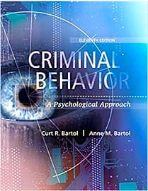 Criminal Behavior: A Psychological Approach