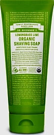 Dr. Bronner's Lemongrass Lime Shaving Soap