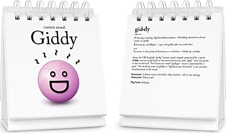 Fred & Friends Daily Mood Flipchart