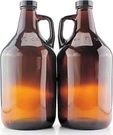 Amber Glass Half Gallon