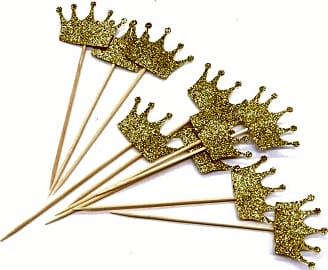 CMI Gold Glitter Crowns