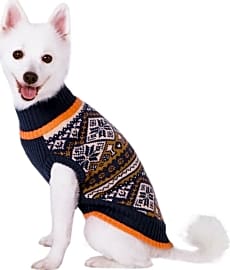 Blueberry Pet Nordic Fair Isle Snowflake