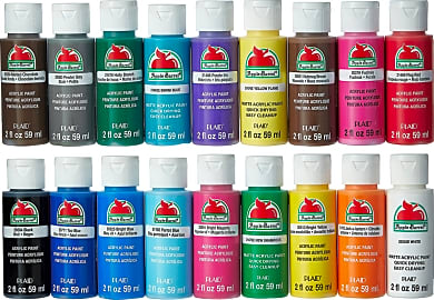 Plaid Apple Barrel 18-Piece