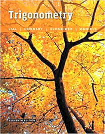 Lial, Hornsby, Schneider and Daniels' Trigonometry 11th Edition