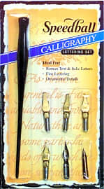 Speedball Lettering Set