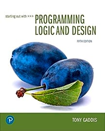 Starting Out with Programming Logic and Design