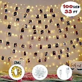 Mumu Sugar Photo Clip String Lights