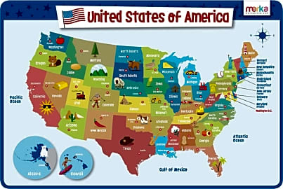 Merka USA Map