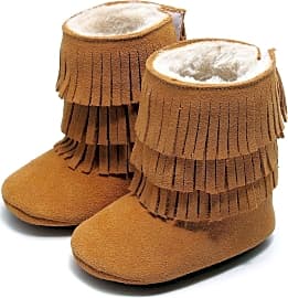 Hongteya Fringe Booties