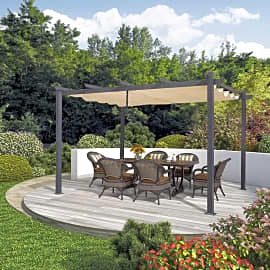 Purple Leaf Pergola