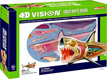 4D Vision Great White Shark