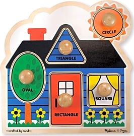 Melissa & Doug First Shapes Jumbo