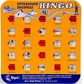 Regal Travel Bingo