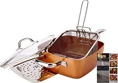 Titanium Chef Square Pan