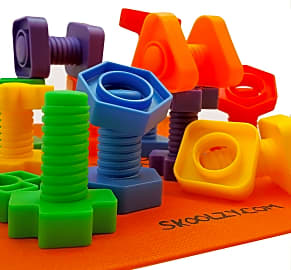 Skoolzy Jumbo Nuts and Bolts