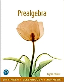 Bittinger Prealgebra 8th Edition