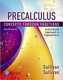 Sullivan's Precalculus: A Unit Circle Approach to Trigonometry
