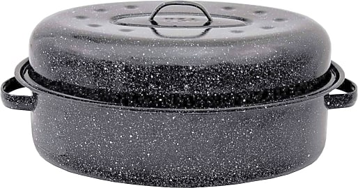 Granite Ware Covered Oval