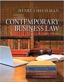 Contemporary Business Law