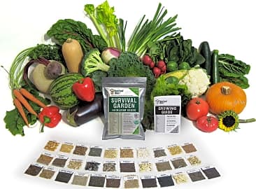 Open Seed Vault Survival Garden