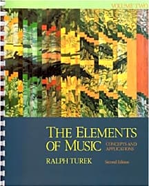 The Elements of Music: Concepts and Applications