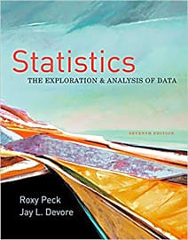 Statistics: The Exploration & Analysis of Data