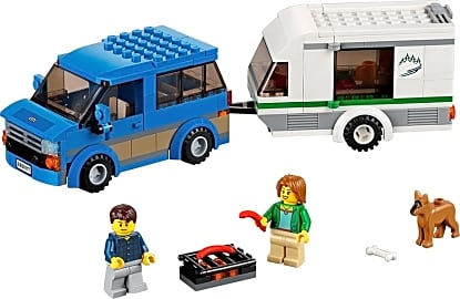 Great Vehicles Van and Caravan 60117