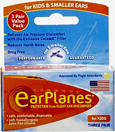 Cirrus EarPlanes For Kids & Smaller Ears