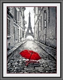 Glory GNI Red Umbrella Counted Kit