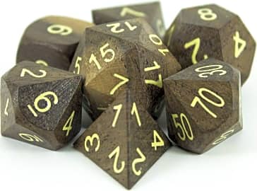 Paladin Roleplaying Wooden Set