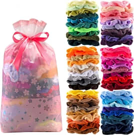 Seven Style Velvet Hair Scrunchies