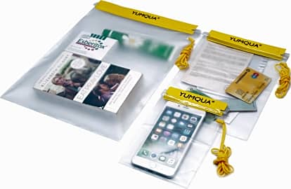 Yumqua Clear Waterproof Bags