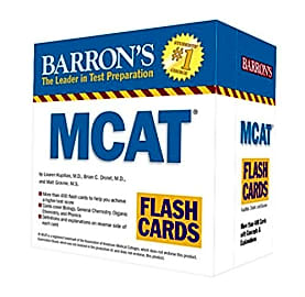 Barron’s MCAT Flash Cards