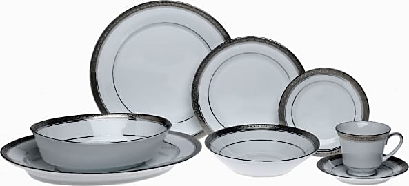 Noritake Crestwood Platinum