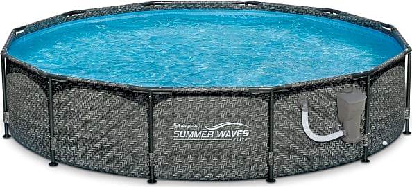 Summer Waves Dark Wicker