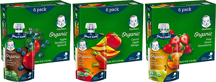 Gerber Organic 2nd Foods