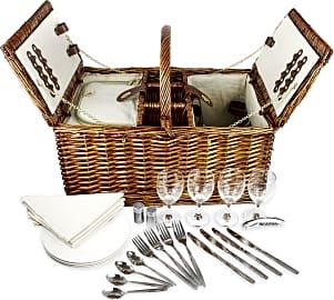 Juvale Deluxe Double Lid