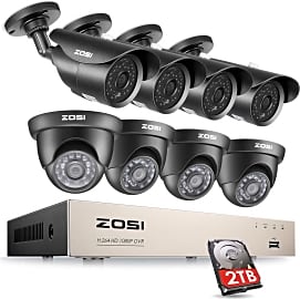 Zosi 8CH 1080P Security System