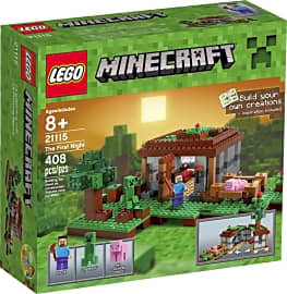 Lego Minecraft First Night