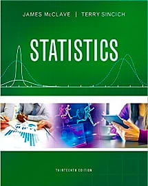 "Statistics" by McClave and Sincich