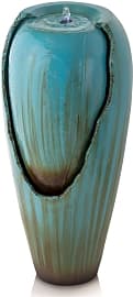 Alpine Corporation Turquoise Jar