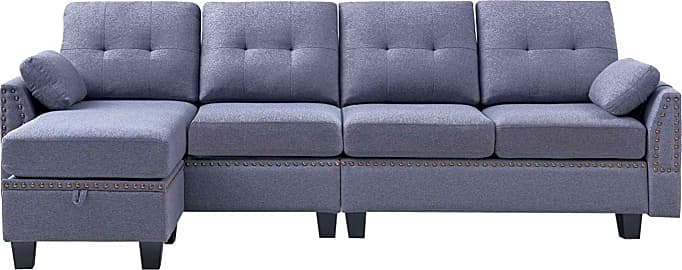 Honbay Reversible L-Shaped Sectional