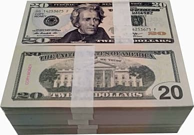 Movie Prop Money Full Print