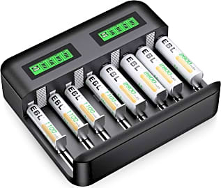 EBL Charger and Batteries Set