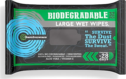Surviveware Biodegradable Wet Wipes