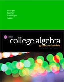 College Algebra: Graphs and Models