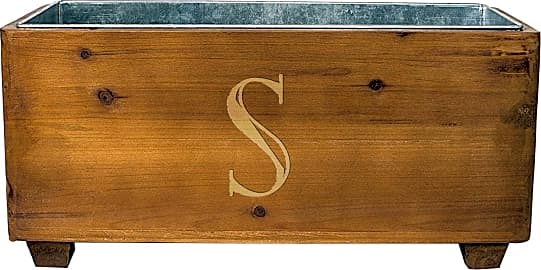 Wooden Trough by Cathy's Concepts