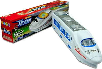 WolVol Bump & Go Light Train