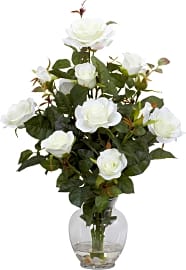 Nearly Natural Rose Bush