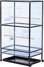 Pawhut Rolling Flight Cage